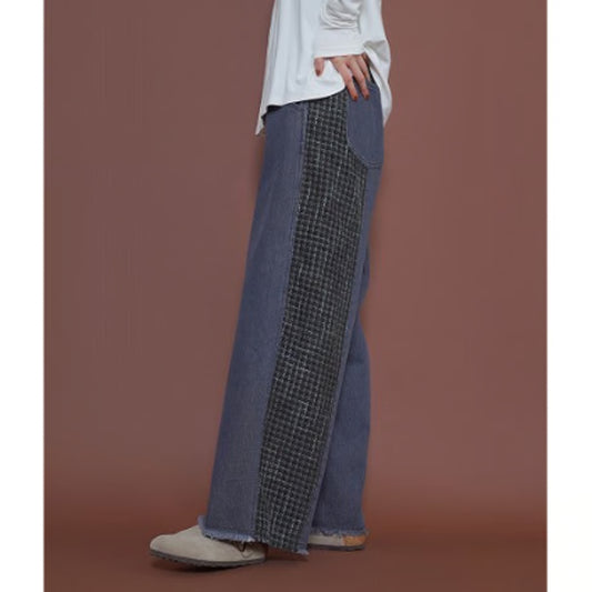 【CYAN 2025 AW vol.2】ツィードコンビワイドデニム