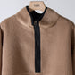 【YENN 2025 AUTUMN/WINTER】SHAGGY HALF ZIP JK