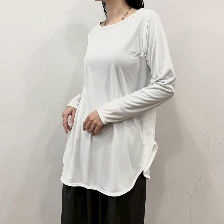 【siro de labonte 25 AW】round long pullover
