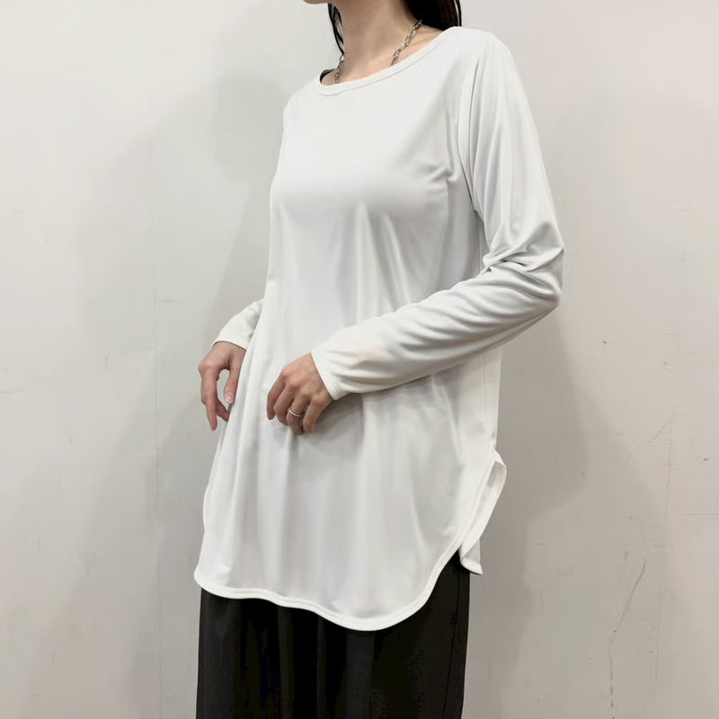 【siro de labonte 25 AW】round long pullover