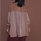 【CYAN 2025 AW vol.2】クロッシーヘンリーリブブラウス