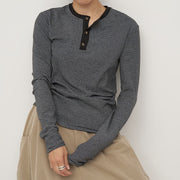 【YENN 2025 AUTUMN/WINTER】STP HENRY LONG TEE