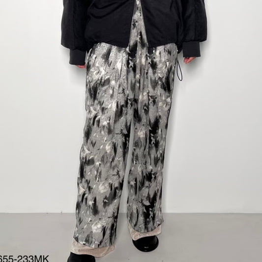 【CHIGNON 2025 AUTUMN/WINTER】ワッシャーサテンプリントPT