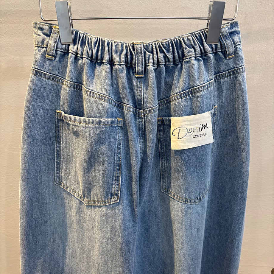 再入荷決定‼【CYNICAL】ダメージカーブデニムパンツ