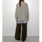 【CHIGNON 2025 AUTUMN/WINTER】レースヘムスタンドカラーSH