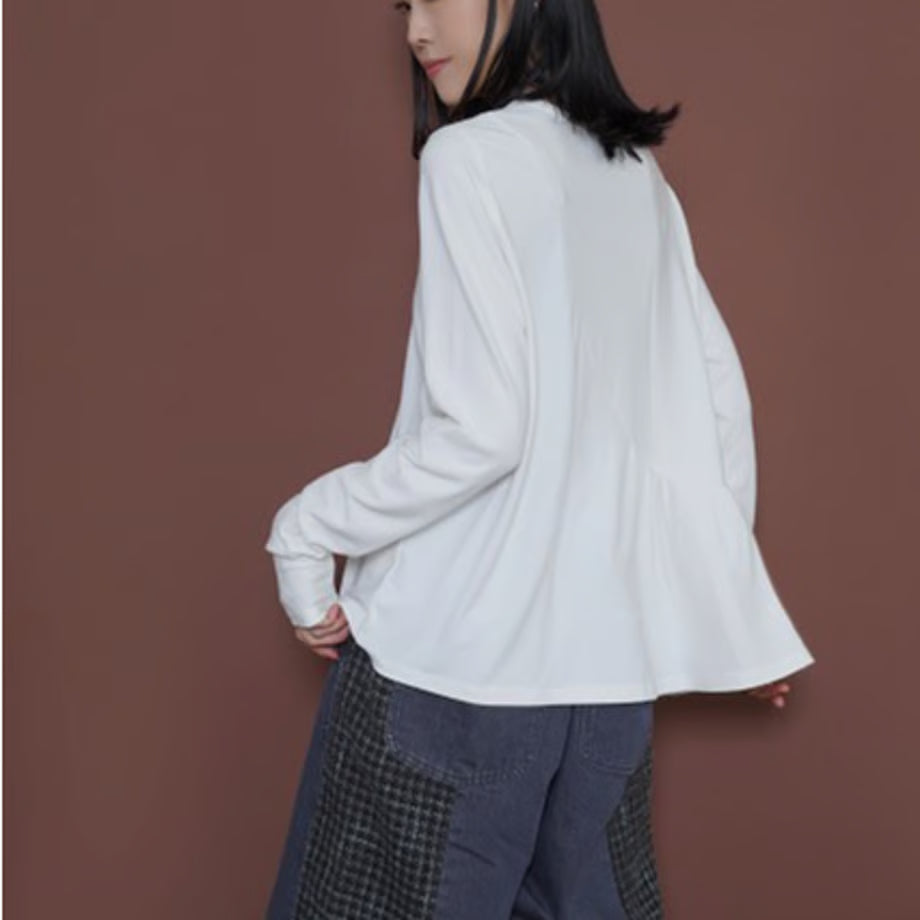 【CYAN 2025 AW vol.2】アシメギャザーウォームTOPS