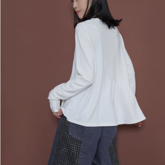 【CYAN 2025 AW vol.2】アシメギャザーウォームTOPS