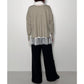 【CHIGNON 2025 AUTUMN/WINTER】サイドスリット2WAYニット
