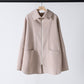 【YENN 2025 AUTUMN/WINTER】ZIP COLLAR MID COAT