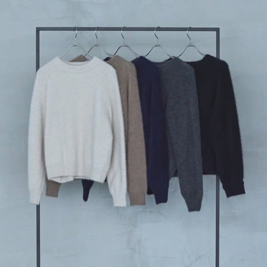 【ante aciem 25aw exhibition】クルーネックPO