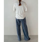 【YENN LIMITED ORDER】 MOLE TWILL TUCK WIDE