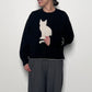 【CHIGNON 2025 AUTUMN/WINTER】ワンポイントCATニット