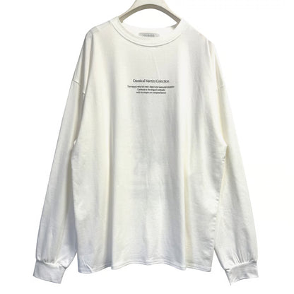 【CHIGNON 2025 AUTUMN/WINTER】”CHEERS”ロゴロンTee