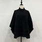 【siro de labonte 25 AW vol.2】bottle neck poncho vest