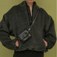 【YENN 2025 AUTUMN/WINTER】SHAGGY HALF ZIP JK