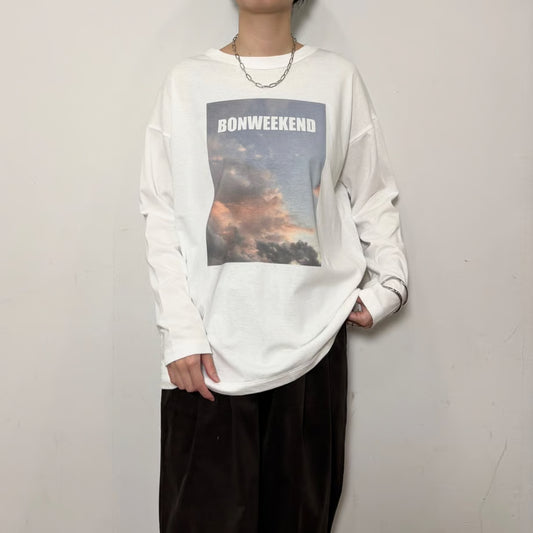 【siro de labonte 25 AW vol.2】2way photo T ①