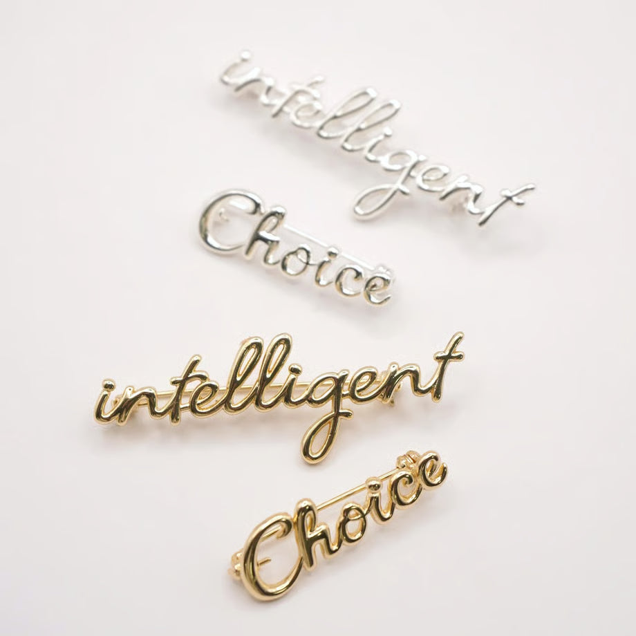 [CHIGNON 2025 AUTUMN] Logo Brooch Set