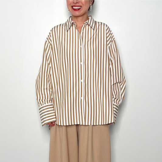 【CHIGNON 2025 AUTUMN/WINTER】2WAYストライププリントSH