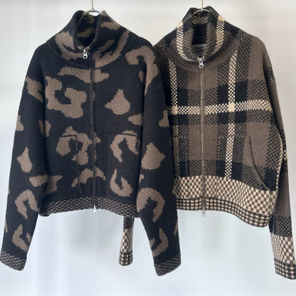 【MARGAUX 2025 WINTER】JQニットブルゾン