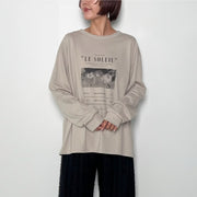 [CHIGNON 2025 AUTUMN/WINTER] Relax PHOTO Long Tee