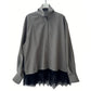 【CHIGNON 2025 AUTUMN/WINTER】レースヘムスタンドカラーSH
