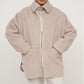 【YENN 2025 AUTUMN/WINTER】ZIP COLLAR MID COAT
