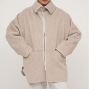 【YENN 2025 AUTUMN/WINTER】ZIP COLLAR MID COAT
