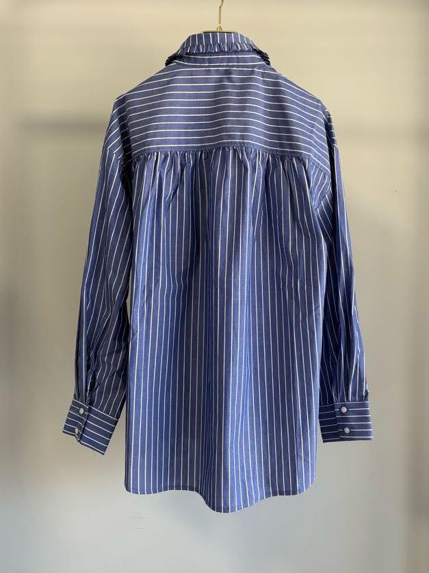 【GOOD VIEW DESIGN 2026 FALL - WINTER】フリルシャツ - Champdelarose