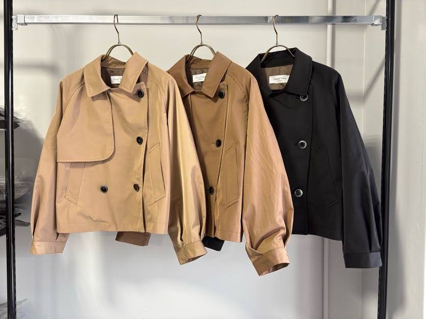 【GOOD VIEW DESIGN 2026 FALL - WINTER】ショートトレンチ - Champdelarose