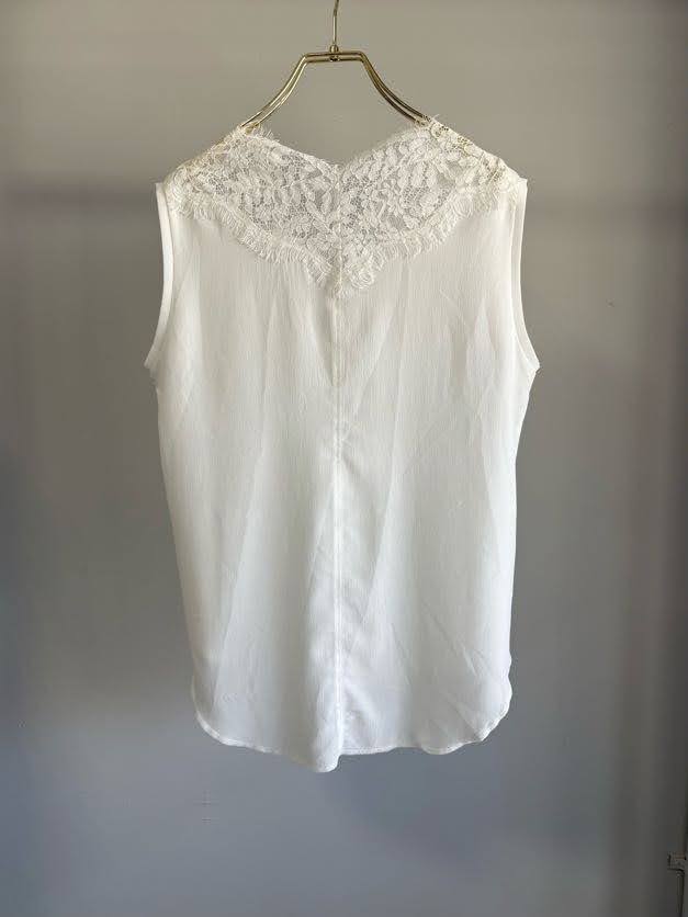【GOOD VIEW DESIGN 2026 FALL - WINTER】ラウンドヘムレースタンク - Champdelarose