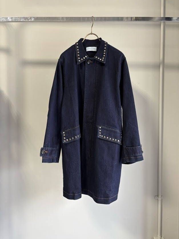 【GOOD VIEW DESIGN 2026 FALL - WINTER】スタッズデニムコート - Champdelarose