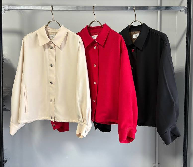 【GOOD VIEW DESIGN 2026 FALL - WINTER】ステンカラーブルゾン - Champdelarose