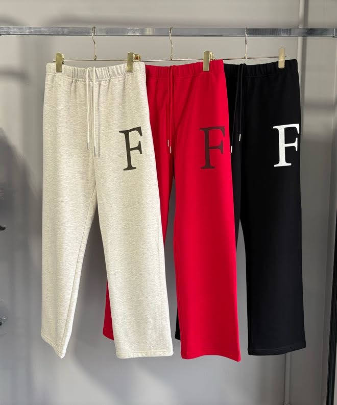 【GOOD VIEW DESIGN 2026 FALL - WINTER】Fロゴ裏毛パンツ - Champdelarose
