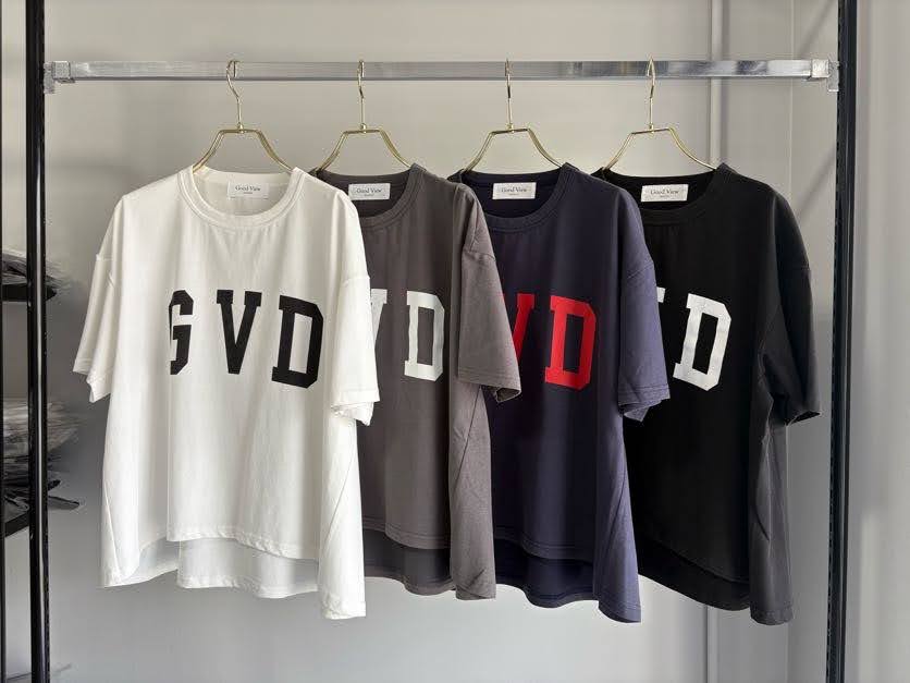 【GOOD VIEW DESIGN 2026 FALL - WINTER】GVD logo - TEE - Champdelarose
