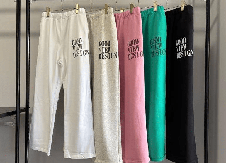 【GOOD VIEW DESIGN 2026 SPRING】GVDロゴ裏毛パンツ - Champdelarose
