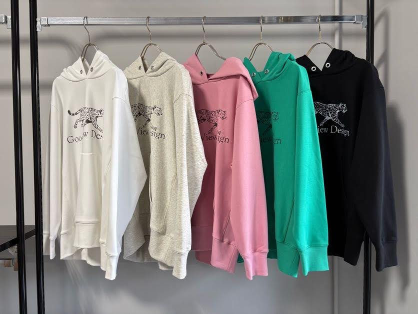 【GOOD VIEW DESIGN 2026 SPRING】MEN'S JAGUAR裏毛フーディー - Champdelarose