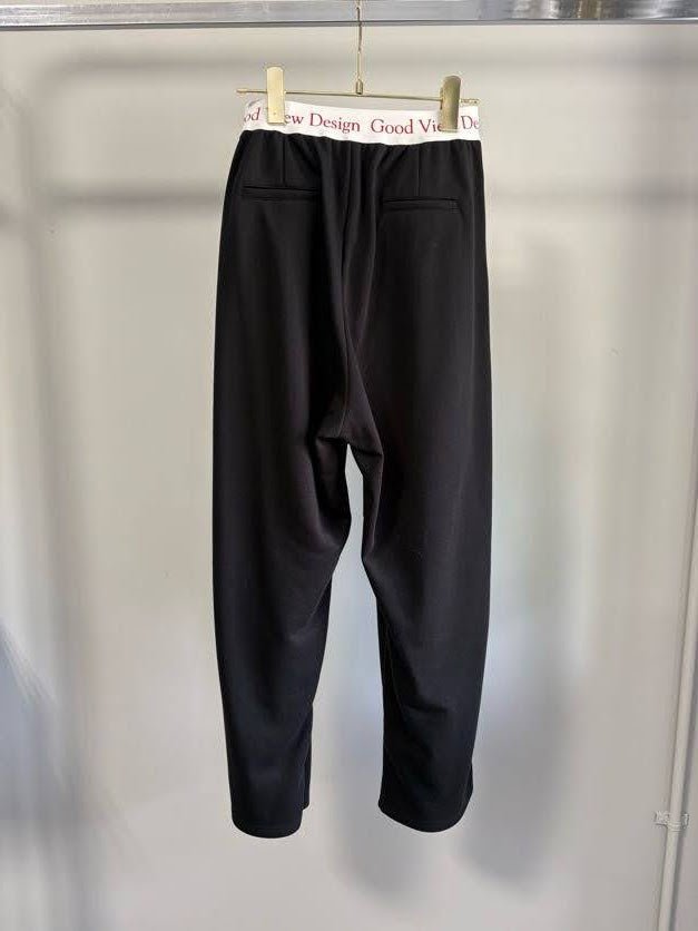 【GOOD VIEW DESIGN 2026 SPRING】REDウエストロゴゴムタックパンツ - Champdelarose