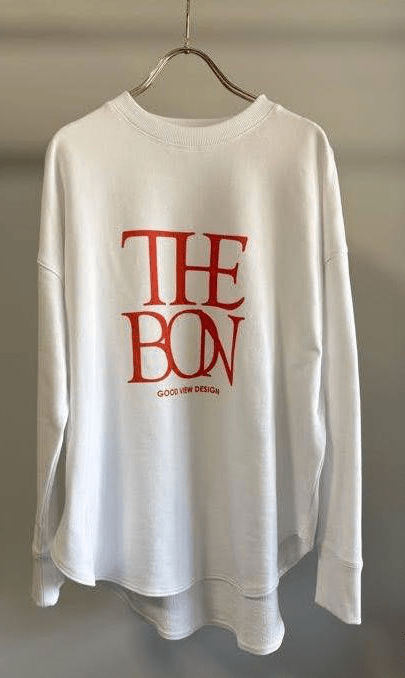 【GOOD VIEW DESIGN 2026 SPRING】THEBON ロゴ裏毛プルオーバー - Champdelarose