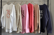 【GOOD VIEW DESIGN 2026 SPRING】THEBON ロゴ裏毛プルオーバー - Champdelarose