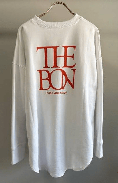 【GOOD VIEW DESIGN 2026 SPRING】THEBON ロゴ裏毛プルオーバー - Champdelarose
