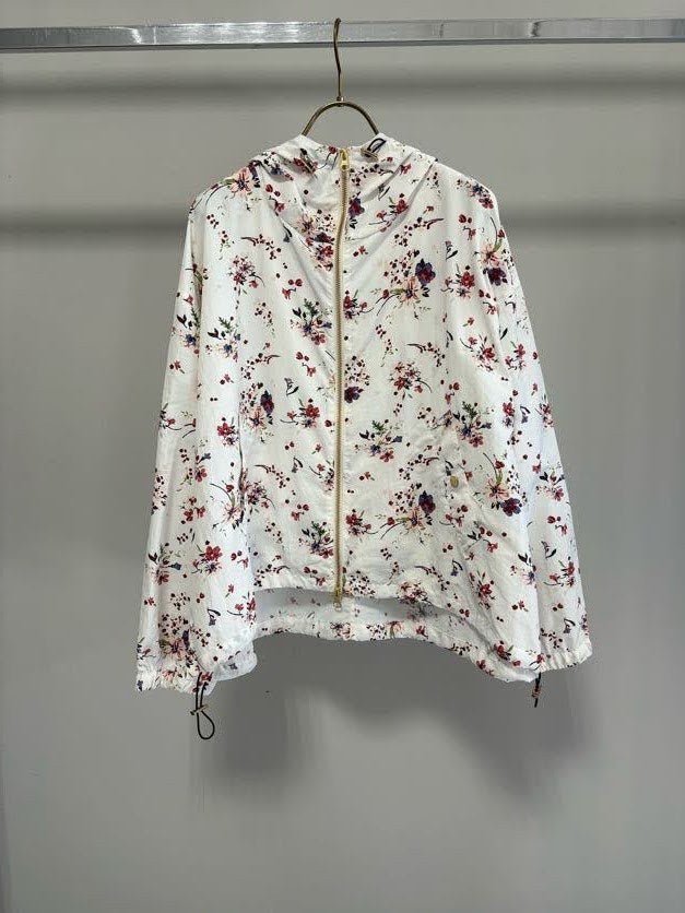 【GOOD VIEW DESIGN 2027 SS】フラワープリントフーディー - 1月下旬頃発送 - Champdelarose