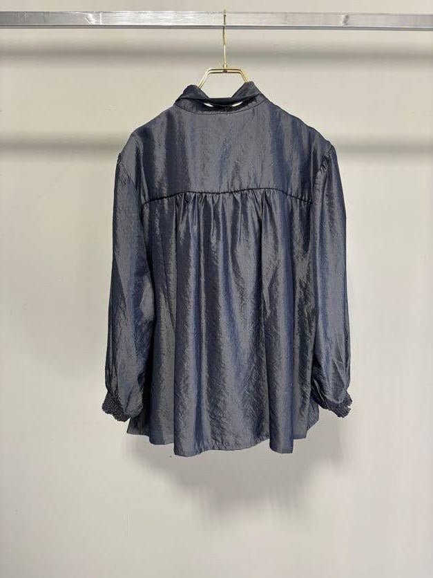 【GOOD VIEW DESIGN 2027 SS】ボウタイ取り外し可ブラウス - 2月下旬頃発送 - Champdelarose