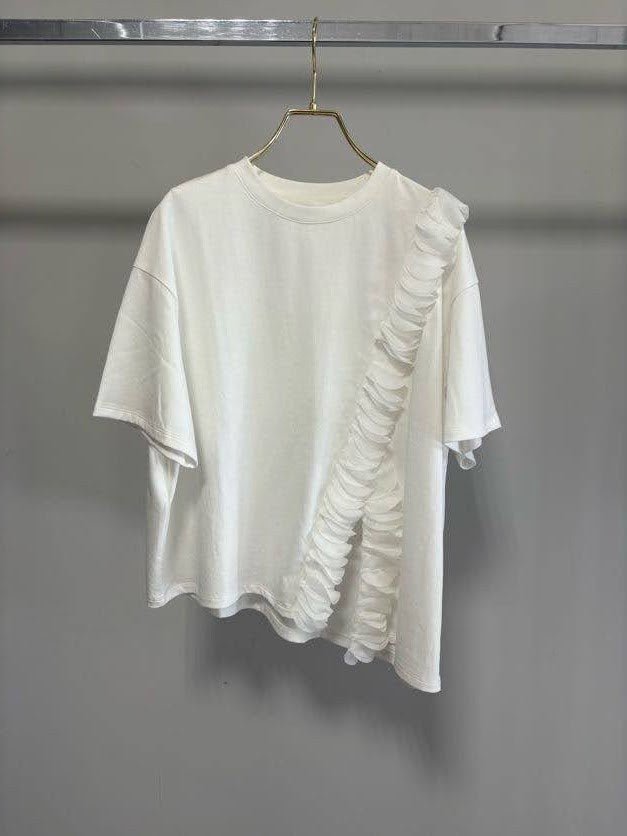 【GOOD VIEW DESIGN 2027 SS】花びらカットソー - 3月下旬頃発送 - Champdelarose