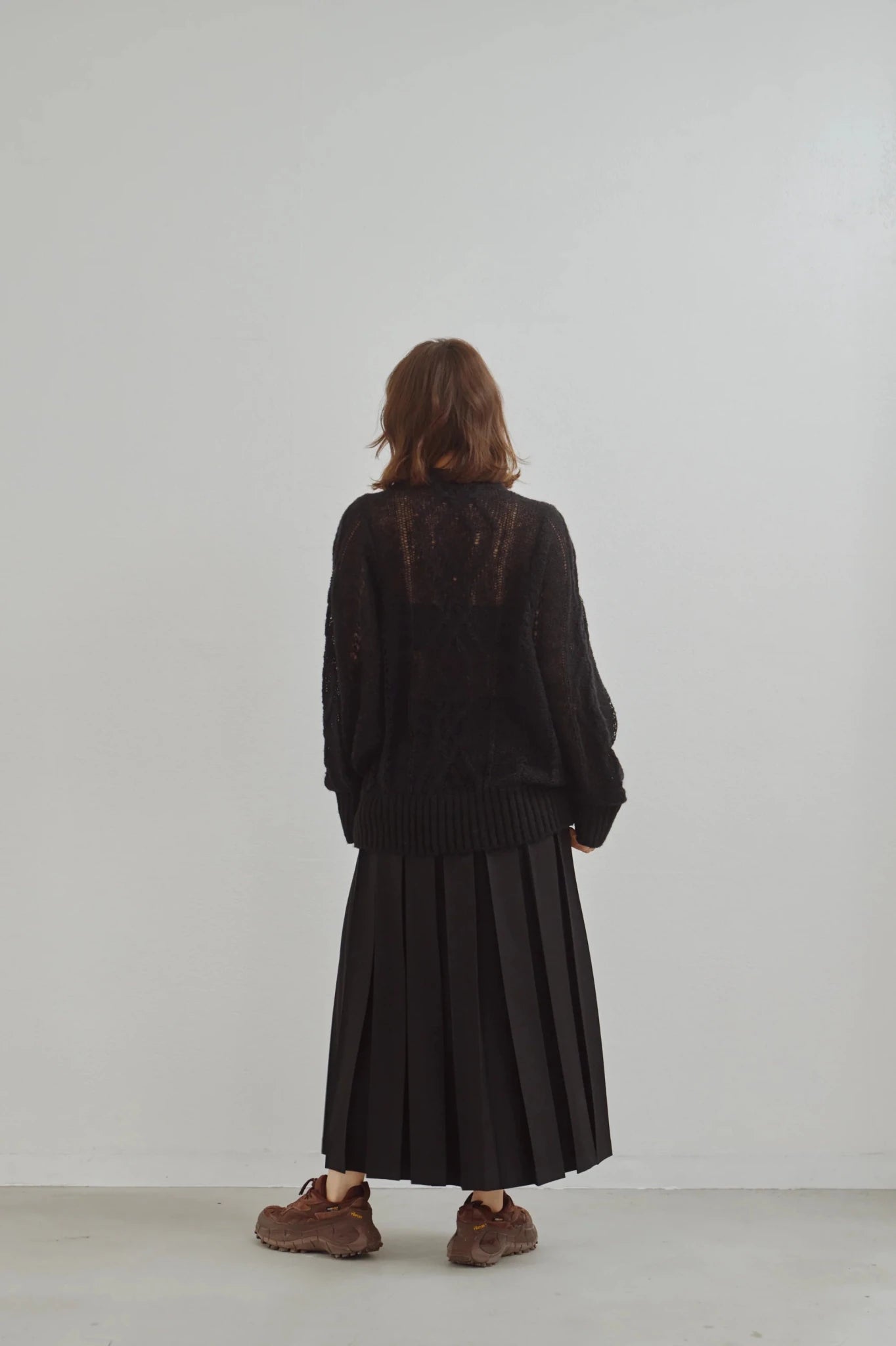 【Hella 2026 FALLWINTER COLLECTION】Box Pleat Skirt - Champdelarose