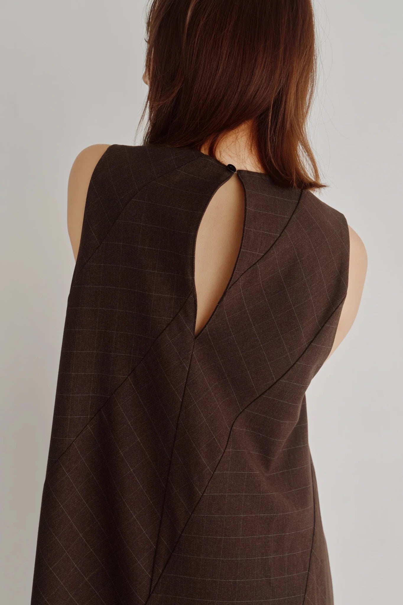 【Hella 2026 FALLWINTER COLLECTION】Check Flare Panel Dress - Champdelarose