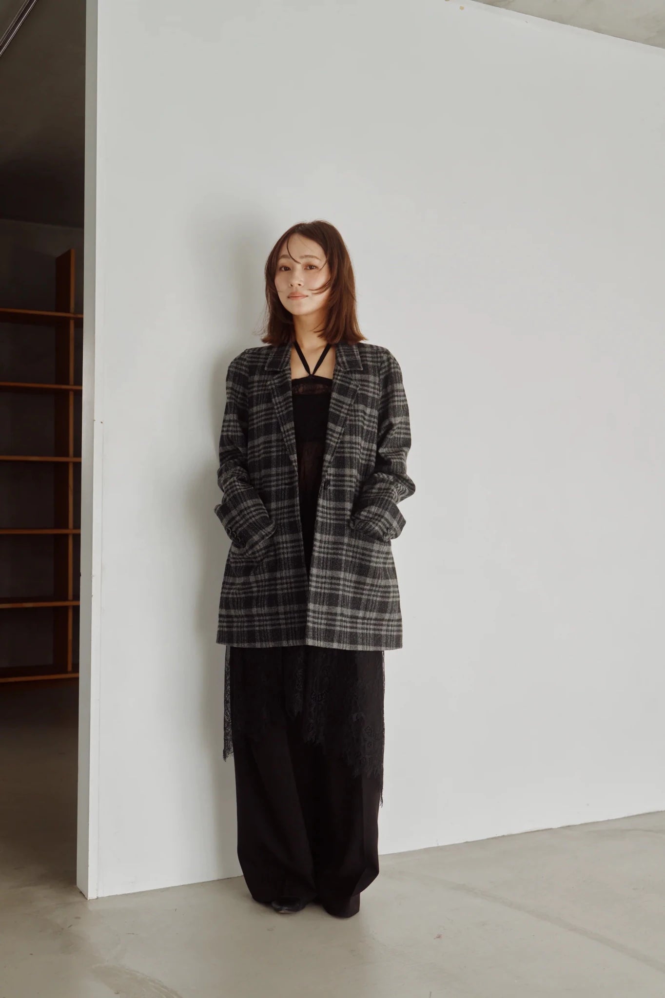 【Hella 2026 FALLWINTER COLLECTION】Design Sleeve Tailored Jacket - Champdelarose