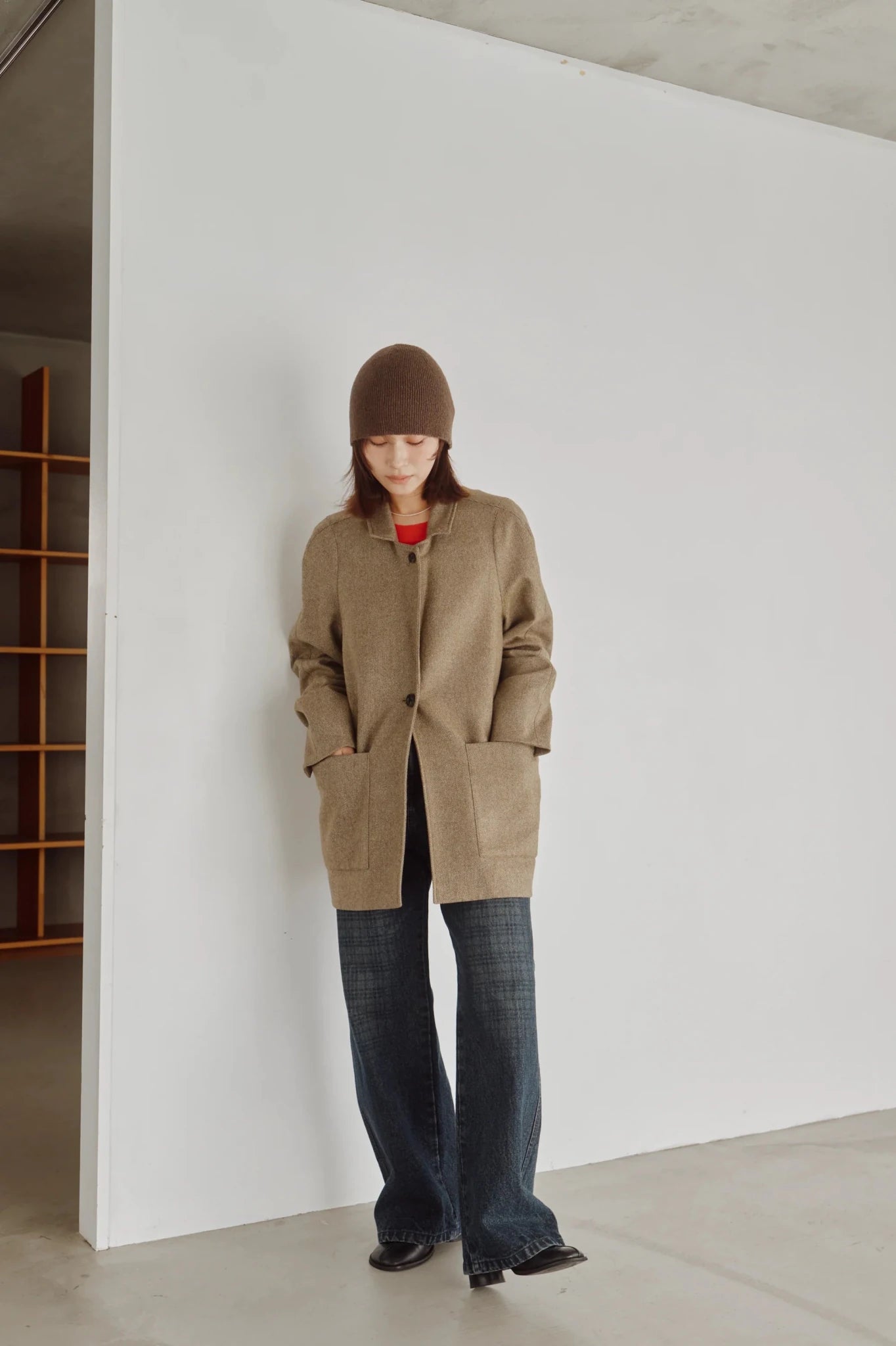 【Hella 2026 FALLWINTER COLLECTION】Design Sleeve Tailored Jacket - Champdelarose