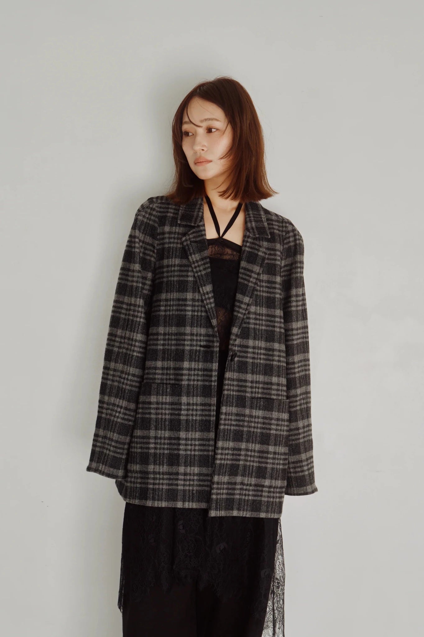 【Hella 2026 FALLWINTER COLLECTION】Design Sleeve Tailored Jacket - Champdelarose