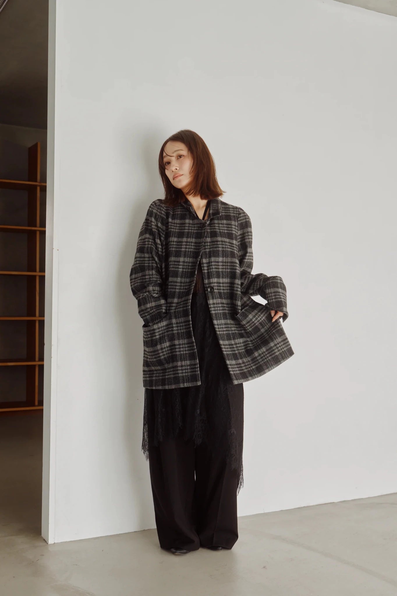 【Hella 2026 FALLWINTER COLLECTION】Design Sleeve Tailored Jacket - Champdelarose