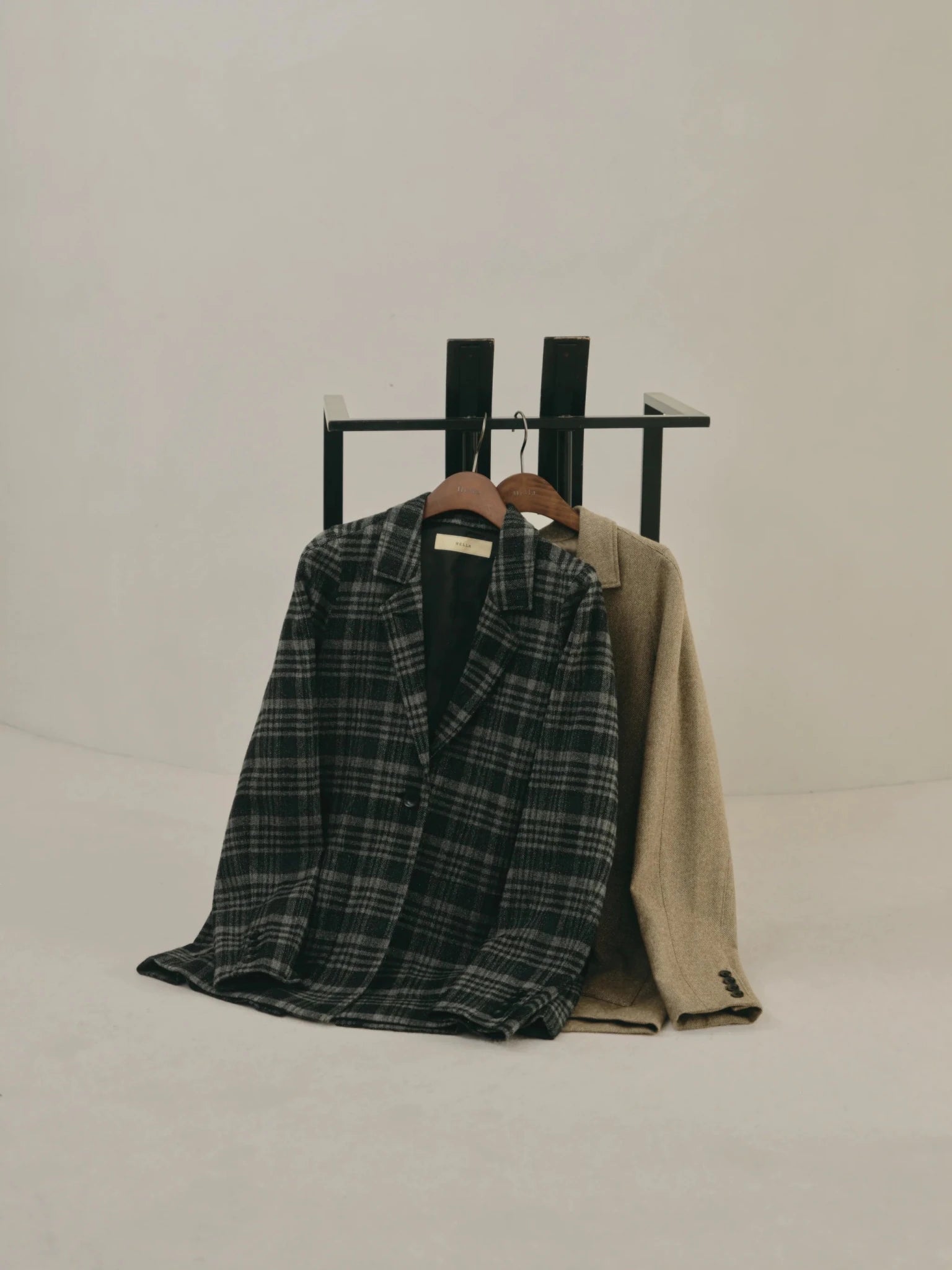 【Hella 2026 FALLWINTER COLLECTION】Design Sleeve Tailored Jacket - Champdelarose